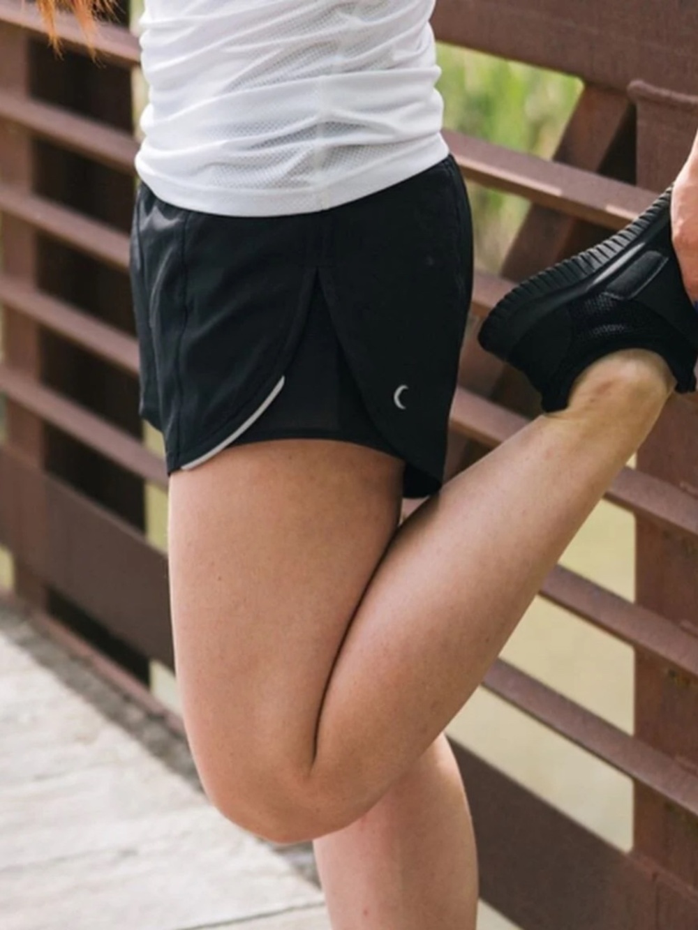 ZYIA Mesh Energy Short Black Lined Athletic Shorts Size 14 16 XXL Activewear